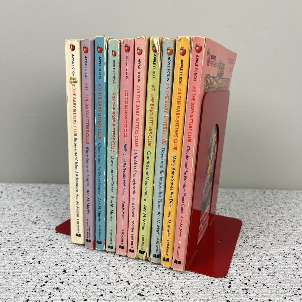 The Baby-Sitters Club Vintage Lot of 10 Paperback Books Ann M. Martin